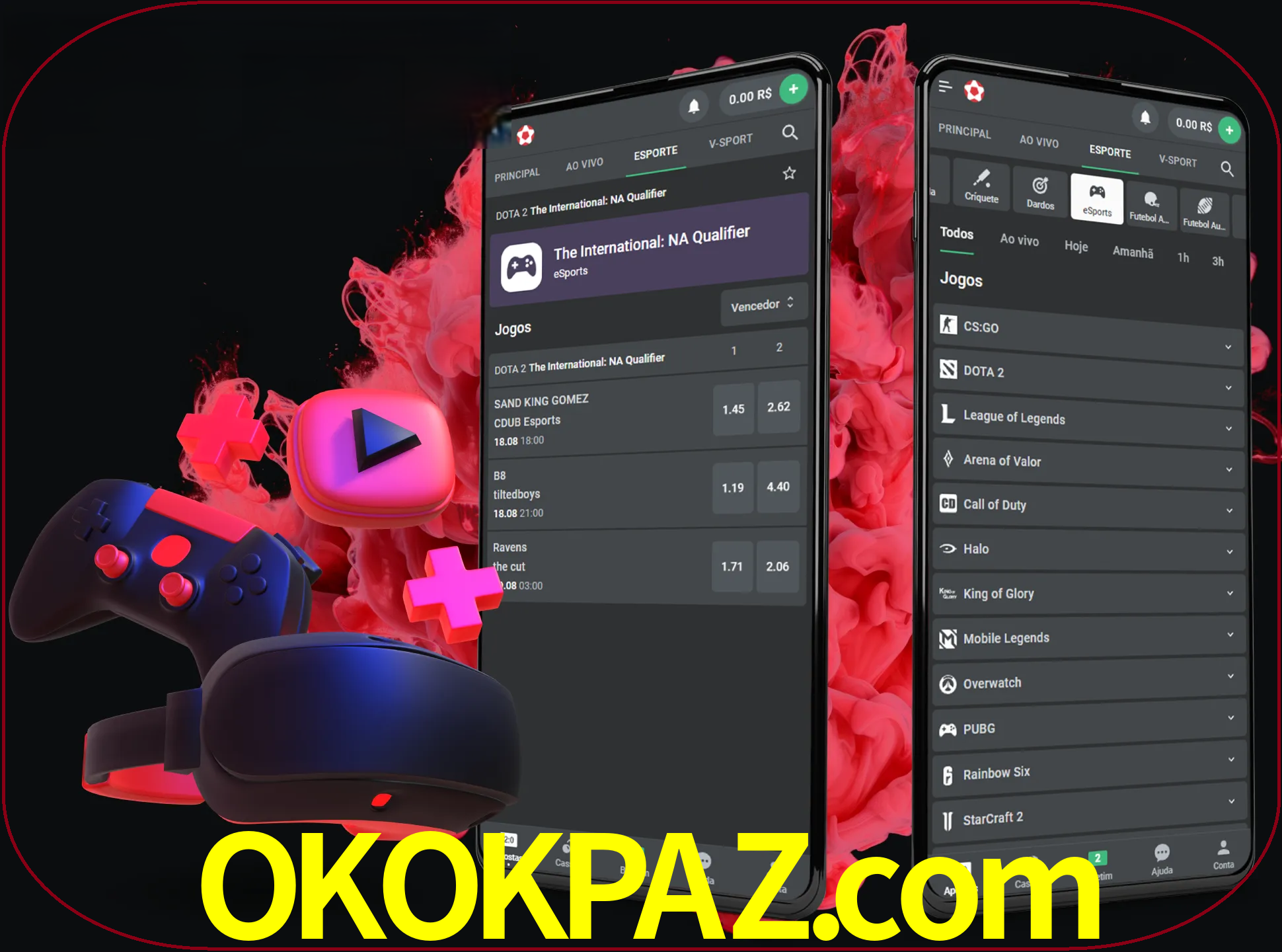 Para ter a aplicação móvel okokpaz no seu smartphone, basta descarregar o ficheiro apk e seguir as instruções.