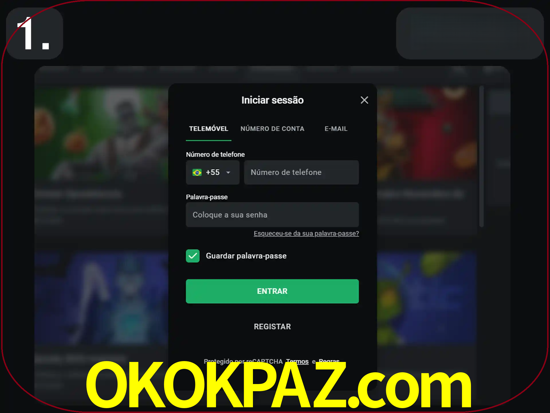Acesse o site.